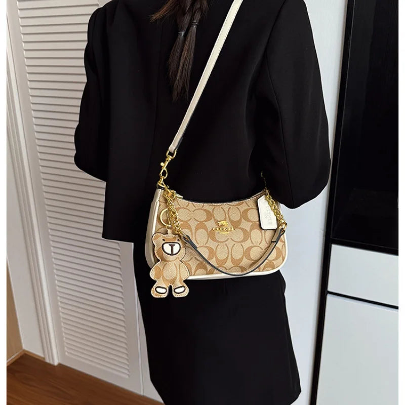 High-End Style Handbag For Women 2026 New Model Unique And Fashionable Trendy Retro Simple And Elegant Small Square Bag Classics