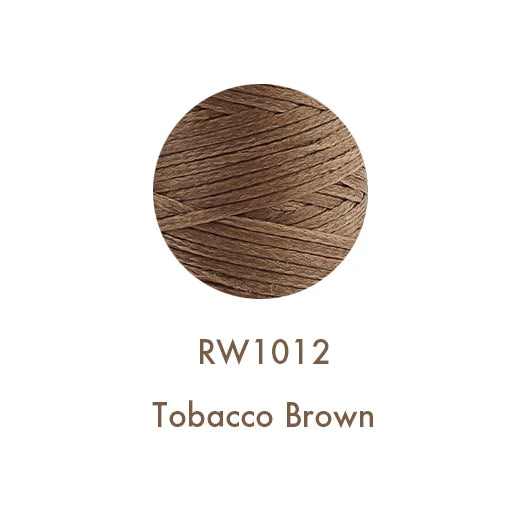 150D 0.8MM Flat Waxed Sewing Thread 260Meters Waxed Thread For Leather Waxed Cord For Leather Craft Hand Stitching Thread