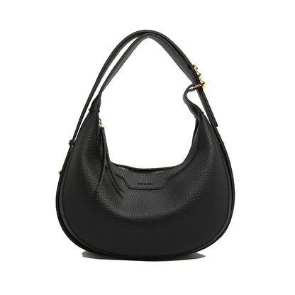 Women Underarm Bag Fashion Hobos Half Moon Saddle Shoulder Bags Luxury Pu Leather Crossbody Bag Phone Purses 2024 Commuting Bags
