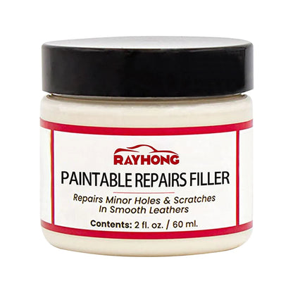 60ml Leather Filler Repair Compound Leather Restoration Cream Car Leather Conditioner Cleaner Car Repair Scratches Cracks