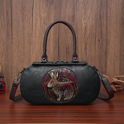 Luxury Designer Handbag Women Shoulder Bag Classic Retro Handbag 3D Oval Torebki Gift Pack Simulated Leather Small Crossbody Bag