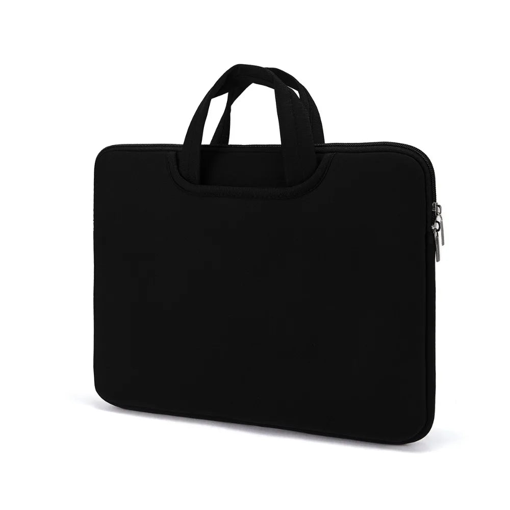 With Handle Portable Laptop Bags Lightweight Waterproof Laptop Case Soft Material Dual Zipper Notebook Sleeve Travel