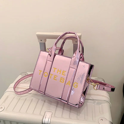 Fashion Brand Shoulder Bags 2026 New Bright leather Women Handbag Leisure travel Lady Mini Crossbody Bag Purse Designer Tote bag