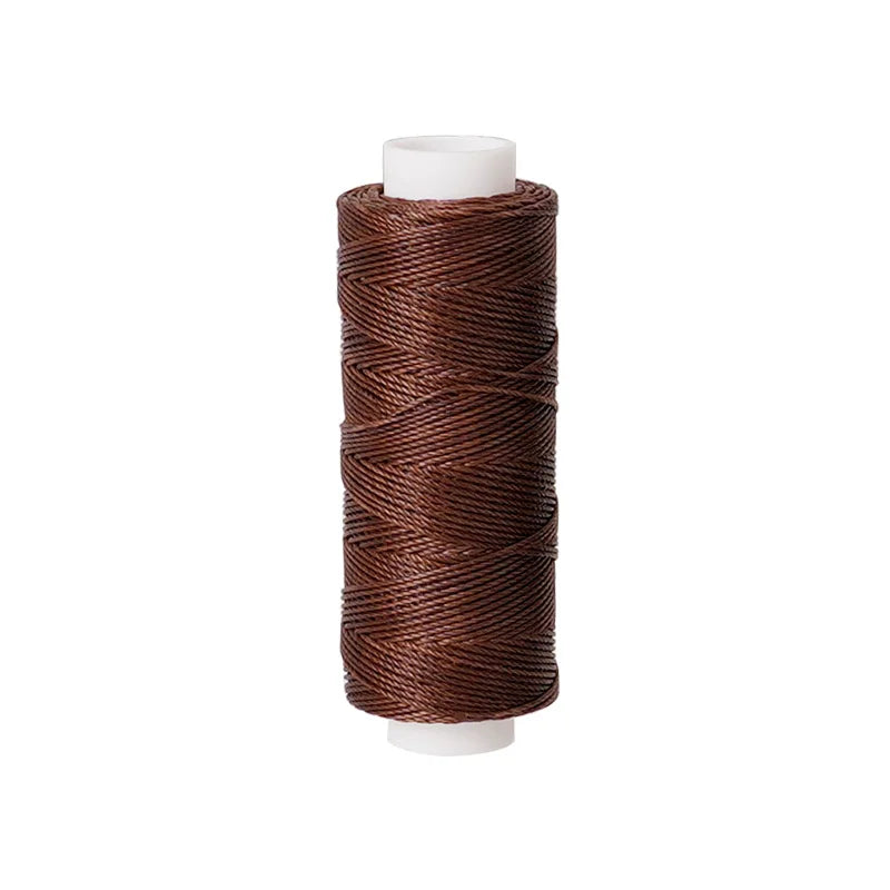 1pc Round Wax Thread 50 M 0.45mm Wax Rope Diy Handmade Material Leather Sewing Thread Polyester Wax Thread
