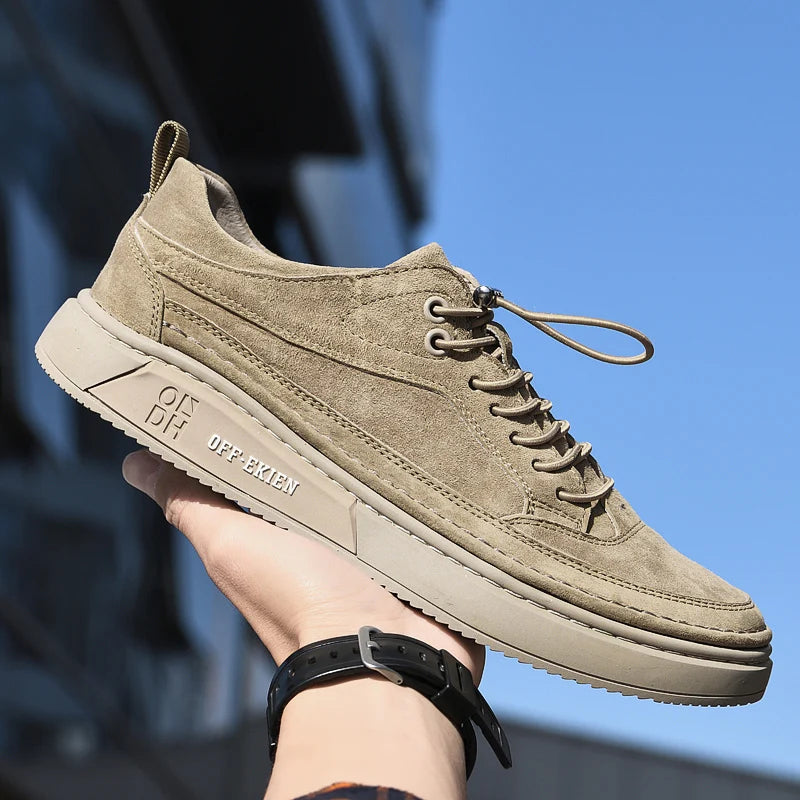 2025 Business Formal Shoes Cow Leather Soft Men Shoes Men outdoor Casual Shoes British style leather Zapatos