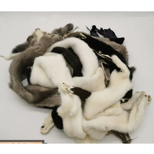 Real Mink Fur Skin Leather Hides Wholesale Factory Supply Eco Tanned Animal Furs flawed Authantic Natural Mink Skins for Garment