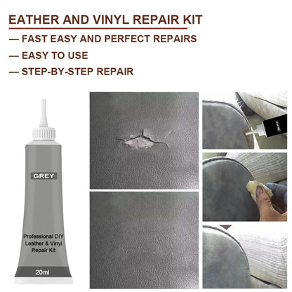 Leather Color Paste 20ml Complementary Balm For Leather Restoration Paste Leave no trace For Leather Furniture Bags Shoes Car