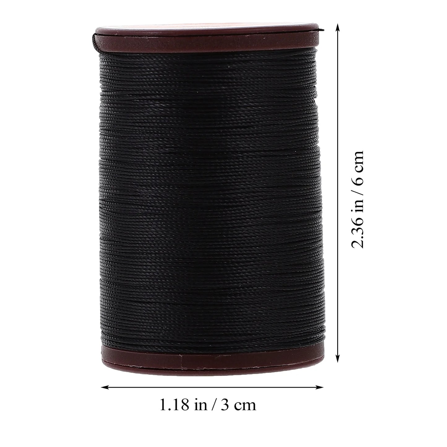 1PC 0.45mm Round Waxed Thread Leather Sewing Thread Hand Stitching Thread Waxed Linen Thread For Book Binding Diy Sewing Craft