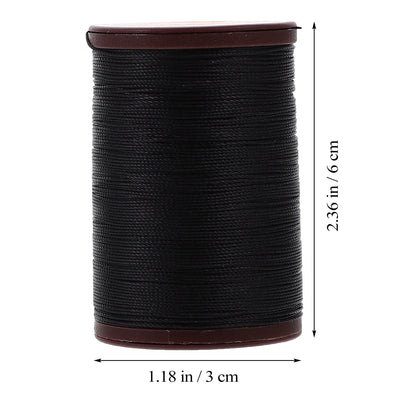 1PC 0.45mm Round Waxed Thread Leather Sewing Thread Hand Stitching Thread Waxed Linen Thread For Book Binding Diy Sewing Craft
