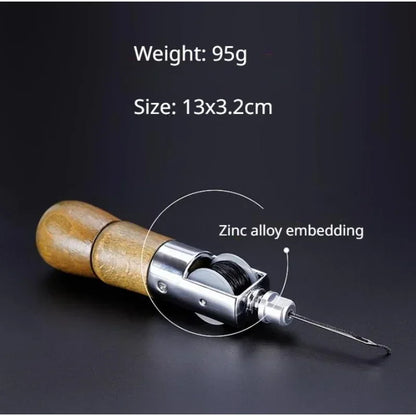 DIY Hand Sewing Machine Waxed Thread for Leather Leather Sewing Tool Leather Craft Edge Stitching Belt Strips Shoemaker Tools