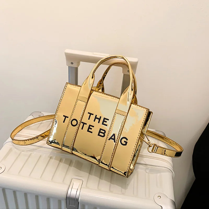Fashion Brand Shoulder Bags 2026 New Bright leather Women Handbag Leisure travel Lady Mini Crossbody Bag Purse Designer Tote bag