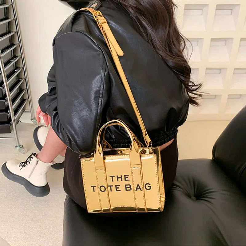 Fashion Brand Shoulder Bags 2026 New Bright leather Women Handbag Leisure travel Lady Mini Crossbody Bag Purse Designer Tote bag