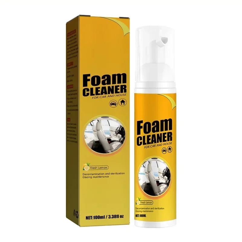Car interior cleaning agent, special car wash solution, leather ceiling multi-function foam cleaning artifact Accessories