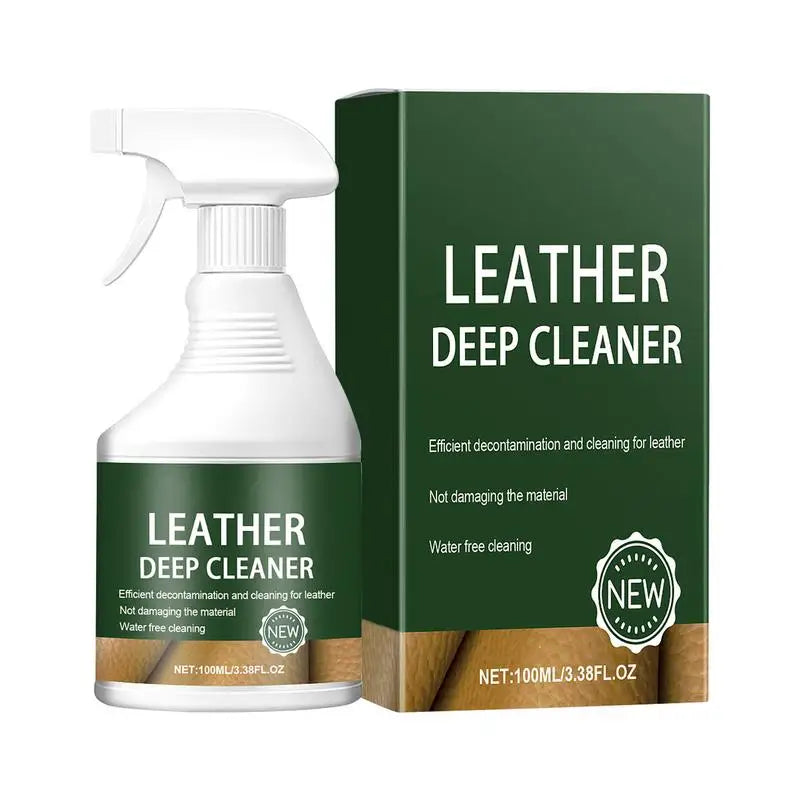 Leather Car Seat Cleaner Cleans Conditions And Restores Leather Leather Deep Cleaner 100ml Conditioner For Furniture Restore &