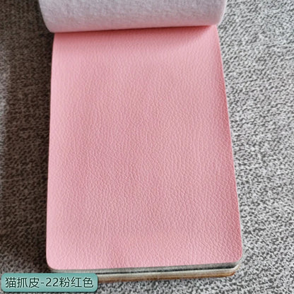 Synthetic Leather Fabric Cat Scratch Proof By The Meter for Upholstery Chair Sofa Cushion Sewing Cloth Wearable Waterproof Soft