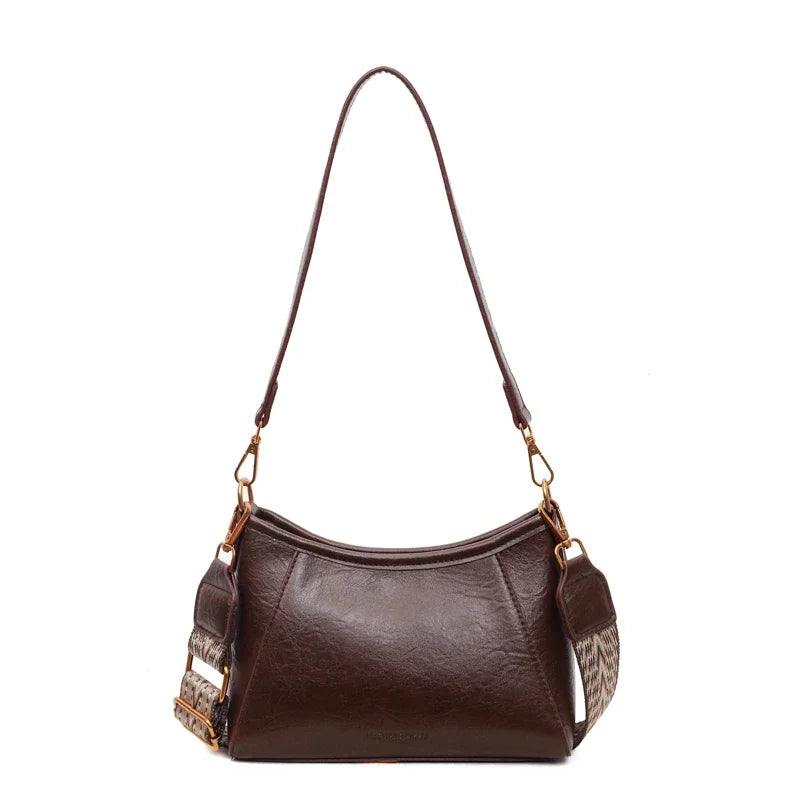 Leather  Bag for Women High Quality Versatile Shoulder Bag & Crossbody Wallet Purse Chic & Compact Everyday Carry 2026