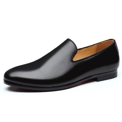 Men's Leather Casual Shoes New Exquisite Business Dress Shoe Fashion Loafers for Man Comfortable Platform Shoe Zapatos De Hombre