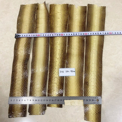 Leather Snake Skin for Phone Case and Belt DIY,Handmade Watch Strap Making Materials, Color Series, Special Offer