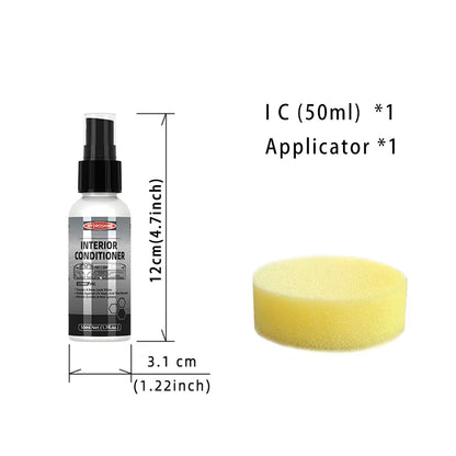 Hydroshine Car Interior Conditioner Interior Plastic Leather Restorer Wax Coat Exterior Cleaner Multifunctional Leather Care