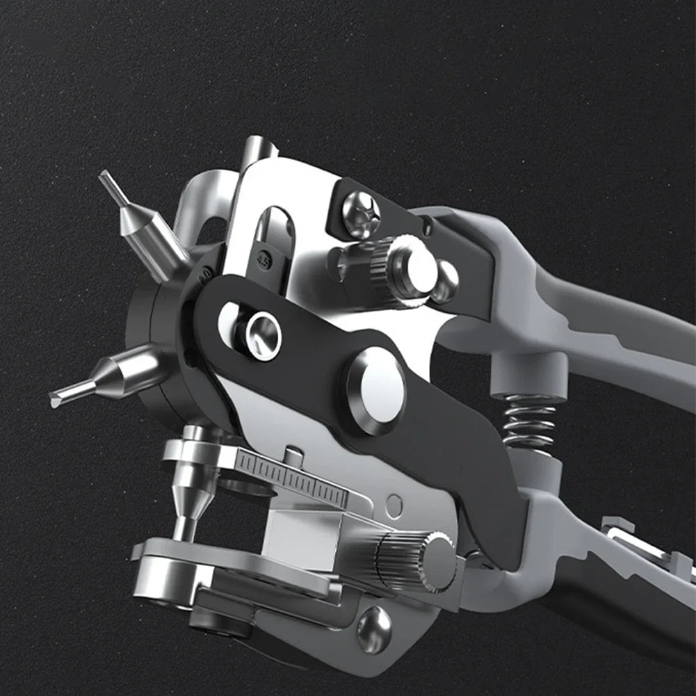 Leather Hole Punch Leather Tools Multifunctional Belt Puncher Household Punching Tool Handhold Belt Hole Puncher Crafts Tool