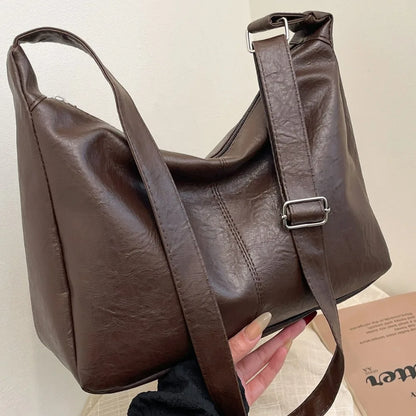 Women Handbags PU Leather Women Shoulder Bag Fashion Luxury Ladies Messenger Bags High Quality Female Luxury Designer Tote Bag