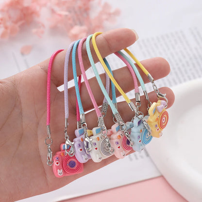 10pcs 2mm PU Leather Wax Thread 13cm Braided Strings With Alloy Lobster Clasp Bracelet Cord for DIY Jewelry Making Supplies