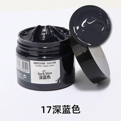 Car Leather Repair Kit Liquid Skin Recoloring Balm No Heat Repair Tool Auto Seat Holes Scratch Cracks rips restoration set shoes