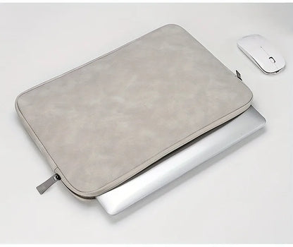 11 13 14 15 Inch Laptop PU Leather Protective Tablet Bag Computer Pouch Case Storage Bags Slim Laptop Sleeve for Macbook Perfect