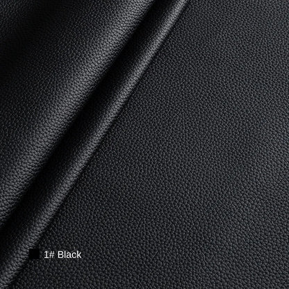Litchi Textured PU Leather Fabric Thickened for Sofa Car Seats Designer Handmade Diy Sewing Material Cloth By The Meter
