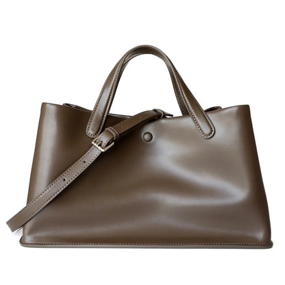 New Leather Niche Bag Casual Versatile Large Capacity Commuting Daily Fashion Exquisite Bag Daily Versatile Classic NO LOGO