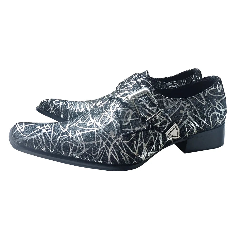 Summer Leather Shoes Men's Pointed Toe Youth Business Men's Shoes Spring and Summer New Men's British Casual Shoes