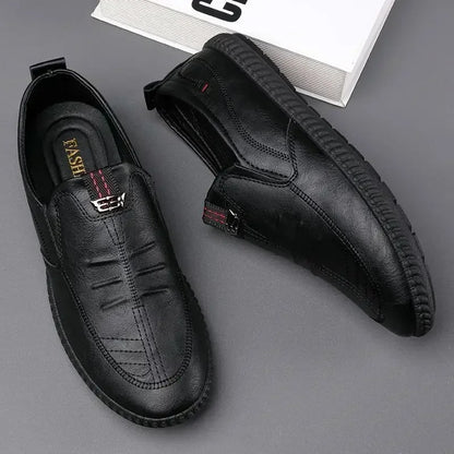 2025 Business Leather Shoes Moccasin Shoes Breathable Men's Casual Loafers Comfortable Shoes for Men Summer Men's Sneakers