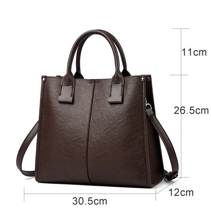 Women's bag Genuine leather handbags for woman Multifunctional Large Capacity crossbody bag fashionable Classic commuter bag