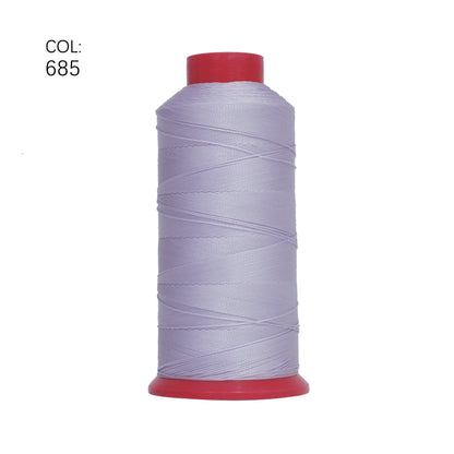 TEX 135 Nylon Bonded Thread 0.4MM Heavy Duty Fabric Sewing Leather Upholstery Shoes Canvas Sewing Stitch 420D/3 750 Yards Cone