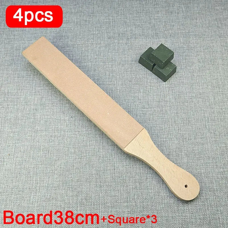 Leather for Knife Sharpening with Polishing Compound - Double Sided Stropping Leather : Knife for Wood Carving and Woodworking.