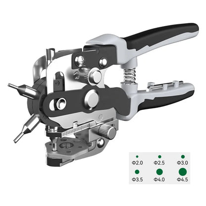 Leather Hole Punch Leather Tools Multifunctional Belt Puncher Household Punching Tool Handhold Belt Hole Puncher Crafts Tool