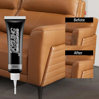 20ml Leather Repair Gel Complementary Colors Repair Scratches Cracks Car Seats Sofa Accessories Kit Home Household Cleaning