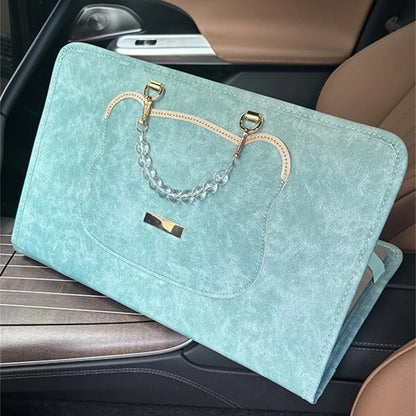 XMESSUN New Trendy PU Leather Laptop Case for Women,Fashion Designer The Computer Bag Is Suitable For 13, 14, 15 and 16 Inches