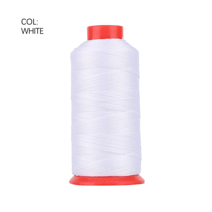 TEX 135 Nylon Bonded Thread 0.4MM Heavy Duty Fabric Sewing Leather Upholstery Shoes Canvas Sewing Stitch 420D/3 750 Yards Cone