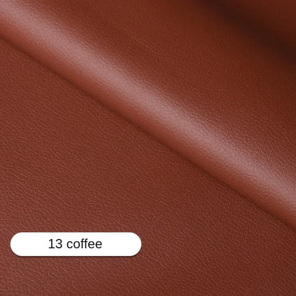 Litchi Pattern Leather Fabric Upholstery Per Meter for Car Interior Bag Chairs Diy Sewing Waterproof Wearable Soft Cloth Plain