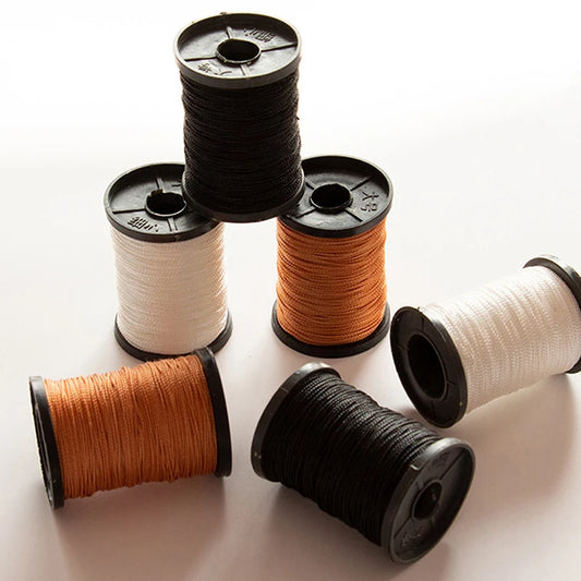 1Roll Sewing Thread For Leather Shoe Craft Sewing Thread Durable Strong Nylon Threads Hand Stitching Cord 50 Meters