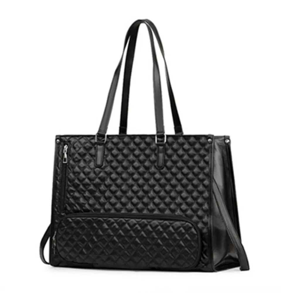 2-in-1 Laptop Lunch Tote Bag Shoulder Strap Lunch Box Multifunctional Laptop Handbag Large Waterproof Portable Laptop Bags