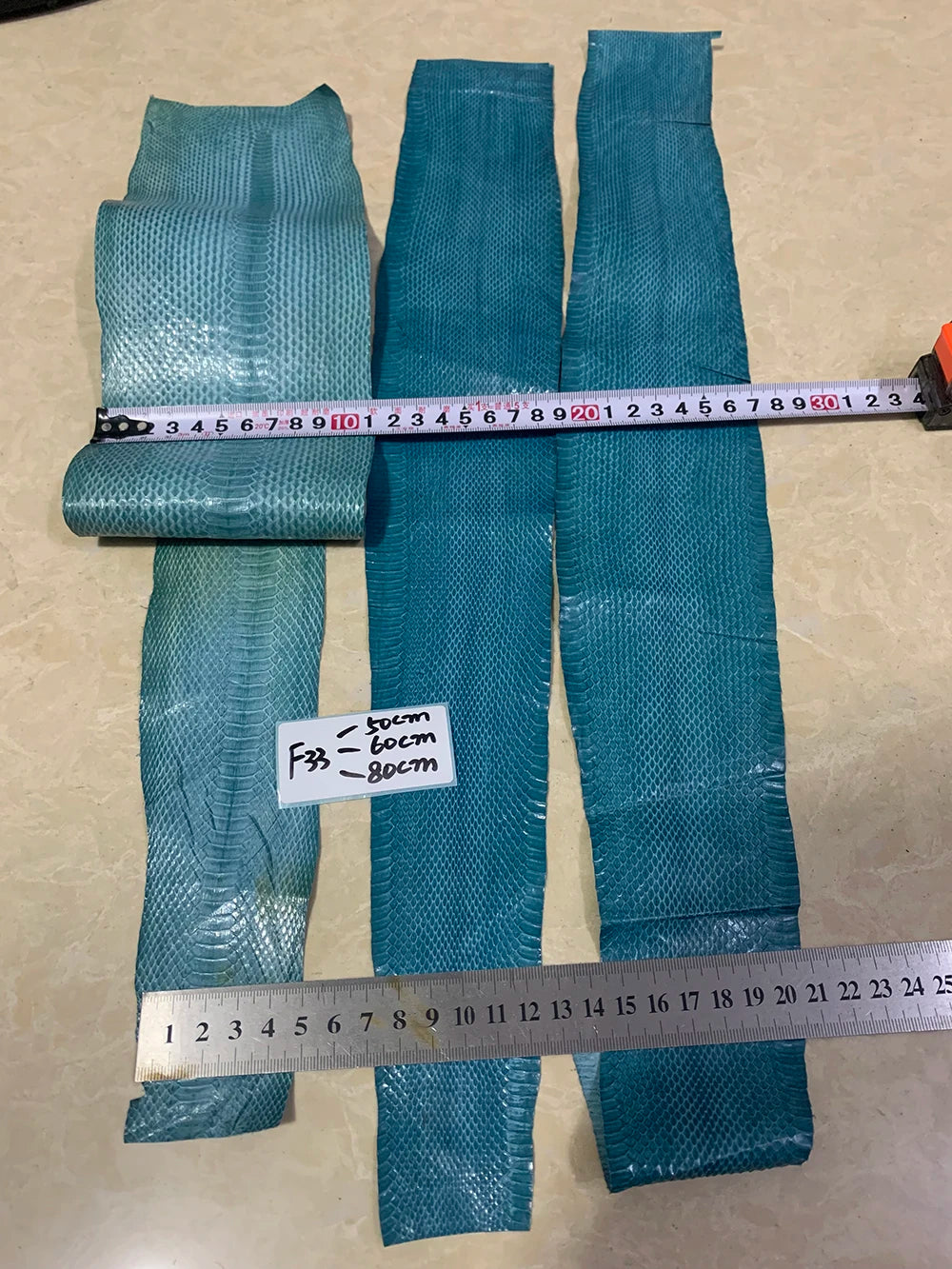 Leather Snake Skin for Phone Case and Belt DIY,Handmade Watch Strap Making Materials, Color Series, Special Offer