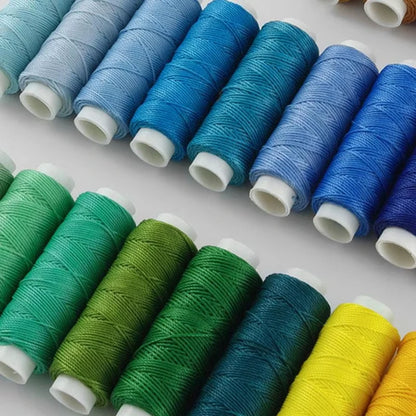 0.55mm Leather Waxed Sewing Thread For Hand Stitching Leather Cord DIY Bracelet Jewelry Making Round Waxed Line