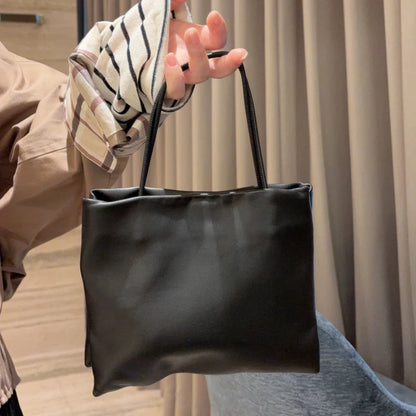 Leather Small Double Layer Bags For Women Luxury Designer Handbags And Purses 2026 New In Sheepskin Top Handle Underarm Shoulder