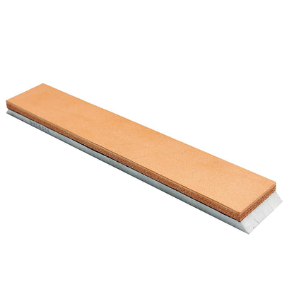 Knife Sharpening Leather Strop Polishing  Genuine leather 25mm With Aluminum alloy Blank 4mm Thickness