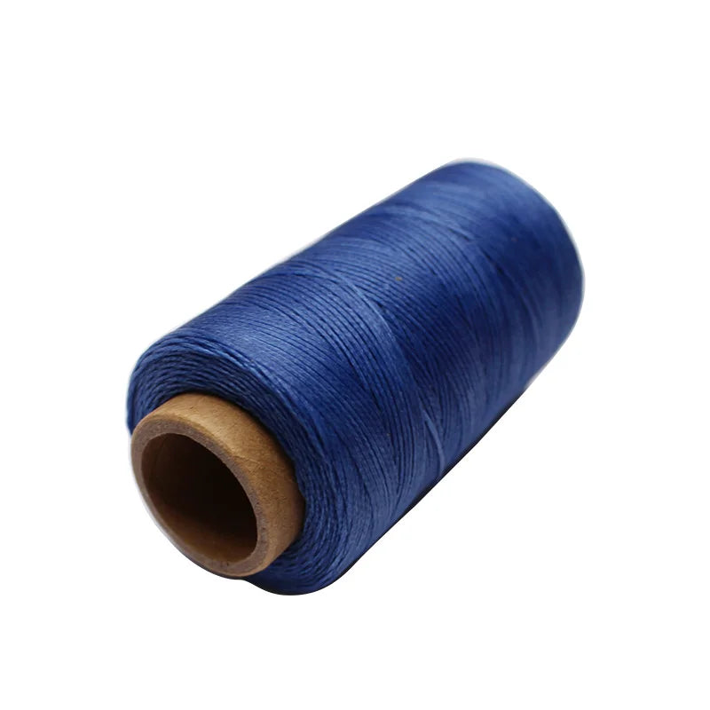 150D Flat 1mm Waxed Thread Wax String,Wax Leather Strings 280Yards/260meters