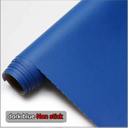 Non-stick  Faux Leather Fabric Soft Synthetic PU Fabric Material DIY Crafts Leather Sofa Upholstery Renovation 50/100/200*160cm
