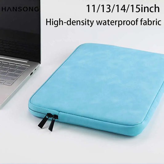 11 13 14 15 Inch Laptop PU Leather Protective Tablet Bag Computer Pouch Case Storage Bags Slim Laptop Sleeve for Macbook Perfect
