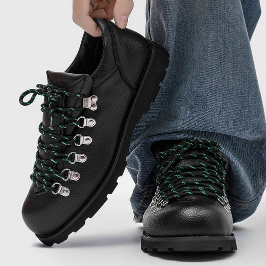 Men's Fashion Leather Shoes Classic luxury designer style Work Office Outdoor Hot selling trendy young shoes Handsome New
